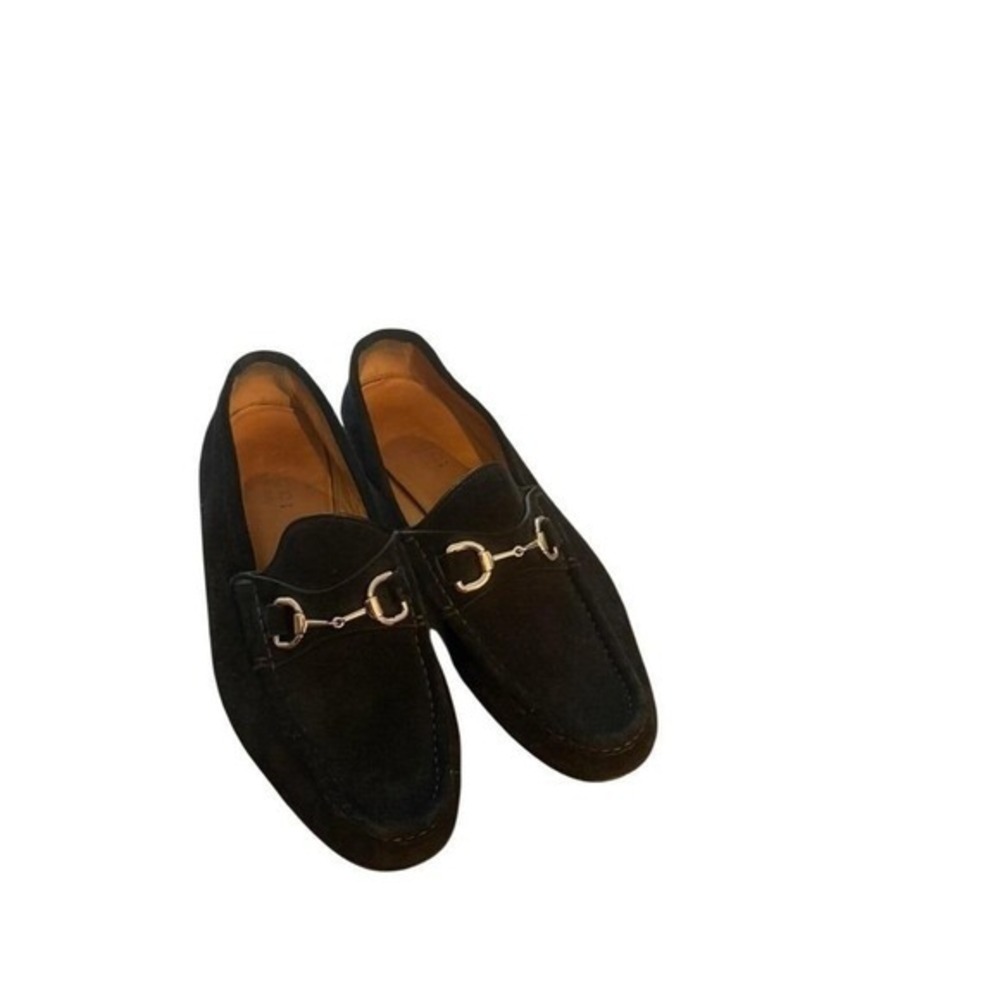 Gucci Loafers Men's Excellent Condition Black Dress Shoes 7 Italian / 7.5 USA - Picture 3 of 17